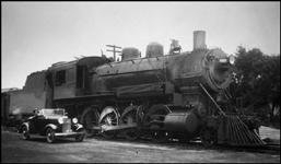 Minneapolis St. Paul & Sault Ste. Marie Railway # 2422 at Bismarck, North Dakota.