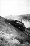 The Logan to Helena local was an old Q class Pacific up front. This very early Pacific was built by ALCO in 1903.  It was scrapped in May, 1940.