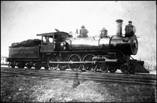 NP 626, Class E-3 locomotive later renumbered to NP 356 at unknown location.