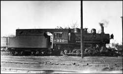 NP 320, Class S-10 in yard at White Bear Lake.