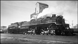 NP 5006, Class Z-5 at Glendive with new paint.