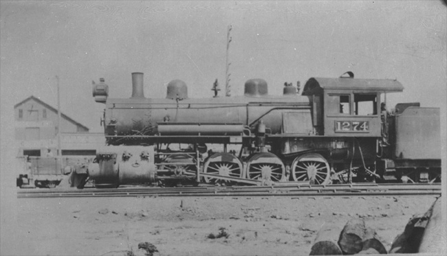 NP 1274, Class Y-2 built as a Tandem compound at an unidentified station
