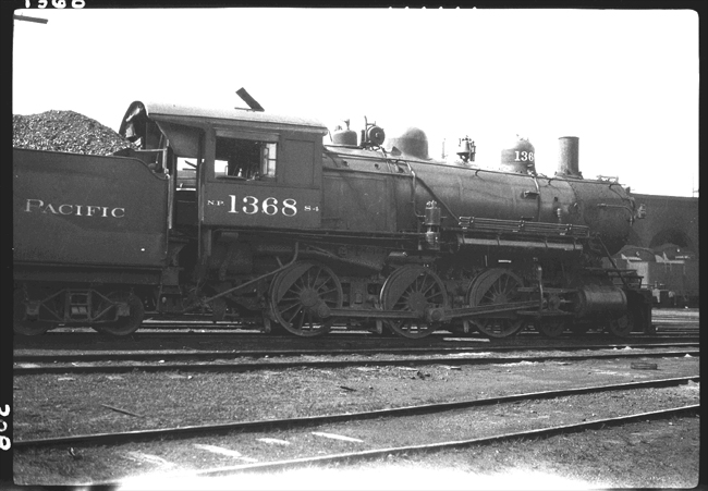 NP 1368, Class S-4 at Tacoma roundhouse