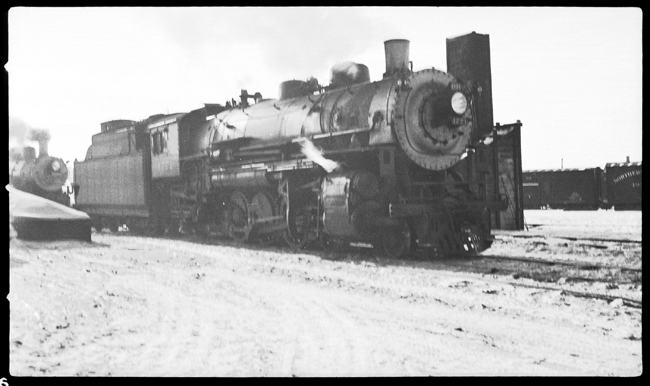 NP 1771, Class W-3 at Duluth locomotive servicing facilities
