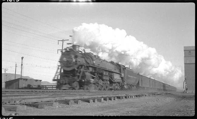 NP 2653, Class A-2 with Train No. 1 at Willow Creek, MT