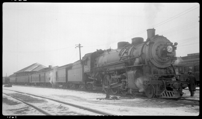 NP 2246, Class Q-6 with Train No. 236 at Butte, MT