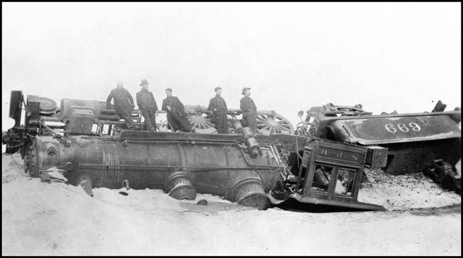 NP 699, Class C-3 derailed. No Details known as to when or where.