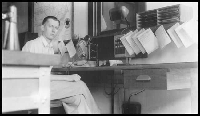 Fargo Relay Office, R. V. Nixon, Opr.