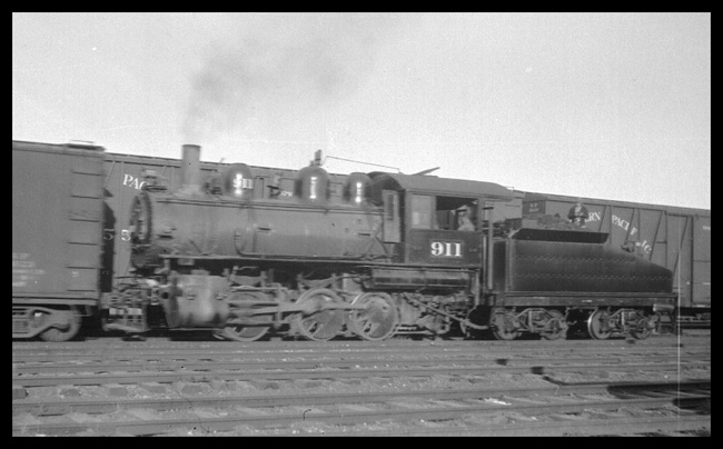 NP 911, Class L-6 Bozeman switcher in Bozeman yard
