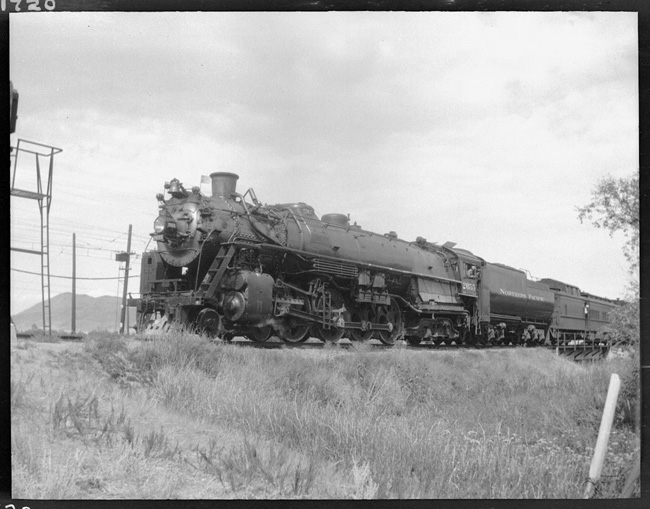 NP 2655, Class A-2 with passenger run at Willow Creek.  