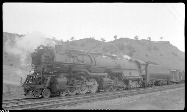 NP 5108, Class Z-6 pulling drag up Bozeman Hill with photograph being taken at Hoppers.