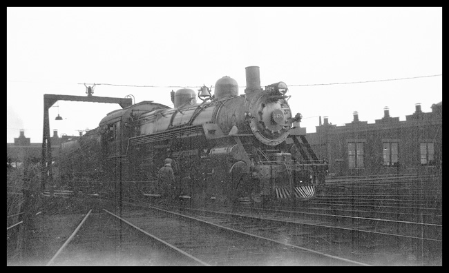 B&O 1474 on turntable at Washington, DC.