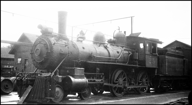 GB&W 25, 4-4-0 locomotive. 