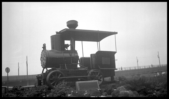 Oregon Pony, First Engine in Oregon. On Display