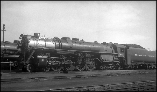 NP 2661  Livingston Mont  8/31/40  2661 is a class A-3  4-8-4  