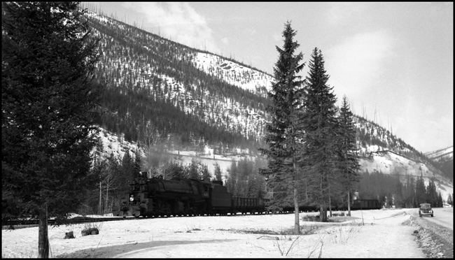 NP 4025, Class Z-3 on X4025E near Saltese, MT.