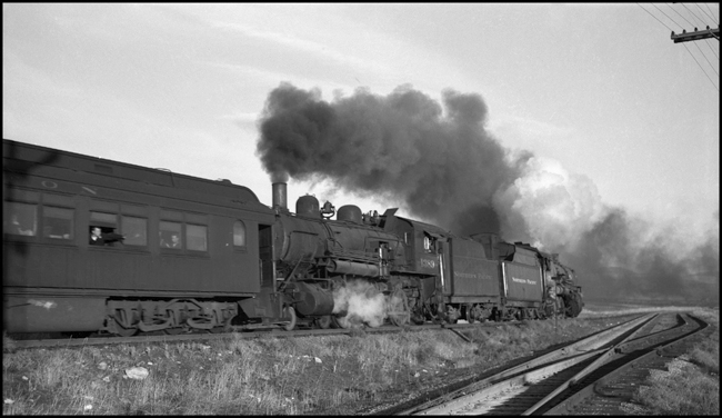 NP 1389, Class S-4 and NP 1769, Class W-3, helping NP No. 3, with NP 2611, Class A, on the head end.