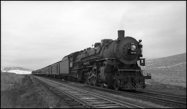 NP No. 4 with NP 2608, Class A at Winston.  Engr. Campbell and Condr. McCutcheon.