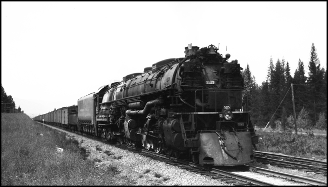 NP Fruit X5125W, Class Z-7 arriving at Trout Creek 
