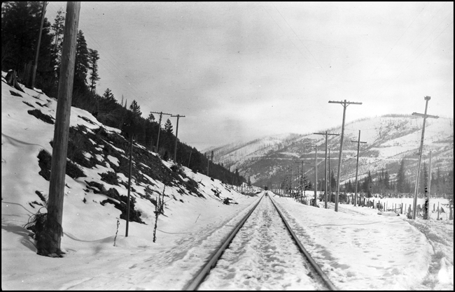 NP track, Larson, ID.