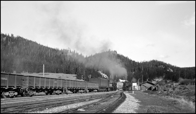 NP XE and outbound helper at Blossburg, MT