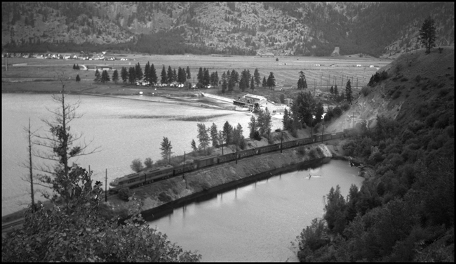 MILW XE between Missoula and Bonner, MT.