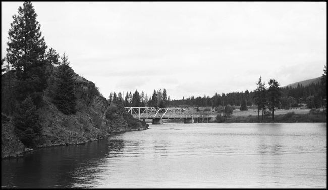 Clark Fork River, Thompson Falls, Montana.