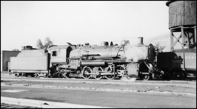 NP 1768, Class W-3 locomotive at Missoula.