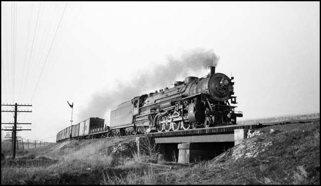 NP 2606, Class A, with X2606E between DeSmet and Missoula, MT