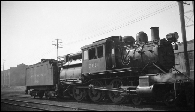 Philadelphia and Reading 569  Reading PA 1938  JLD  A Reading 