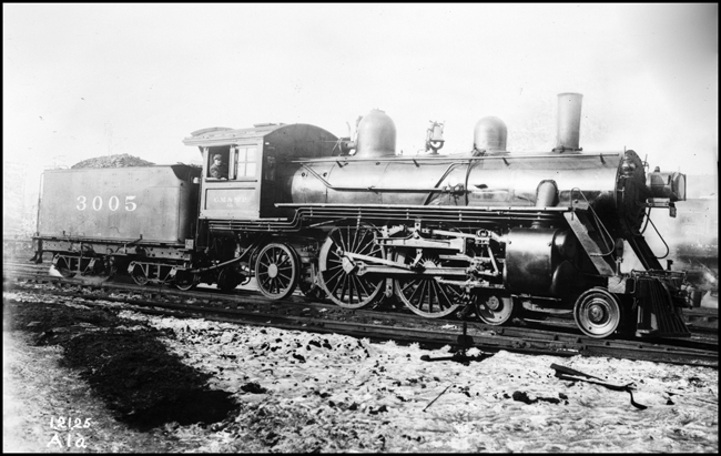 Chicago, Milwaukee, St Paul and Pacific 4-6-2.  Copy negative from Robert Graham