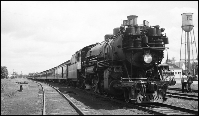 Passenger extra 1859 east, ERTI special.  The meaning of ERTI is unknown, but Eastern Railroad Telegraph Institute may be conjectured.  The passengers on this train were Nixon's students.  He may have been teaching them telegraphy, but it may also have been more general railroad technology.  1859 is a class W-5 2-8-2 erected by Alco at their Brooks works in 1923, and is the final engine of that class and that wheel arrangement that NP purchased.  With the coming of the Z-6s in 1937, NP gradually moved all of the class to the east end, where several served until the end of steam.