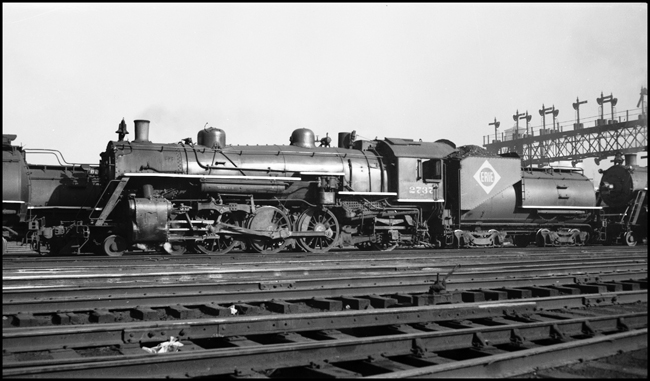 Erie 4-6-2 2737, Jersey City.