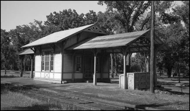 Milwaukee Railroad Depot at Minnehaha, Minnesota near St. Paul.  