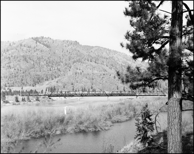 East bound Train No. 3, the Alaskan, 2nd section Yellowstone Comet, near Knowles, Montana.