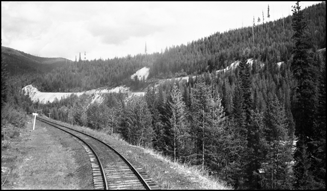 NP Right of Way near Borax, Montana.