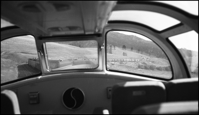 NP Dome Car 552, view from car near Nagos, MT