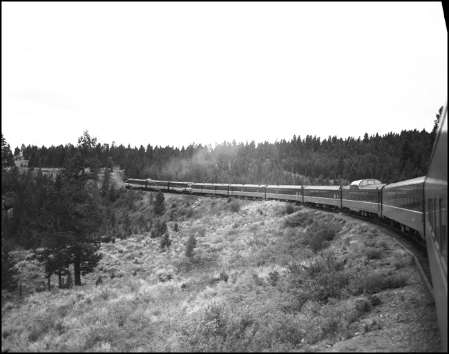 Countryside from Train No. 25, near Welch, MT.