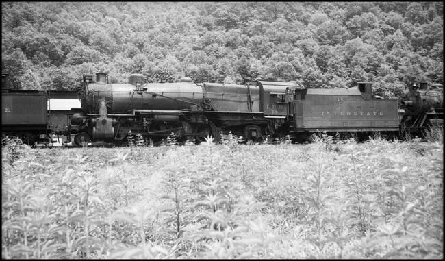 Interstate 14 locomotive at Andover, VA.