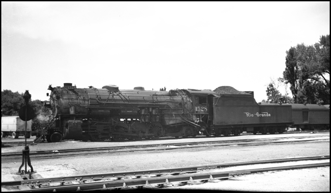 DRGW 1528, 2-8-2 in Salt Lake City