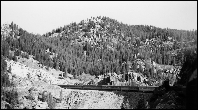 NP Train No. 26 as viewed from near Skones, MT