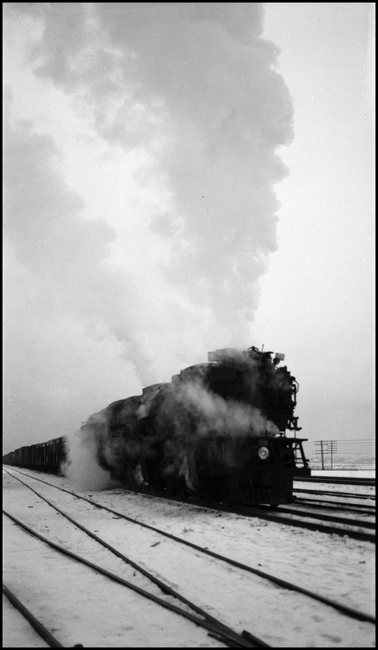 NP 5118, 4-6-6-4 Challenger Class Z-6 west bound freight at Missoula, MT
