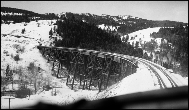 Trestle near Skyline, MT, west of Helena.