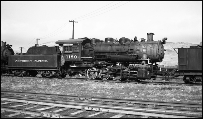 NP 1189, Class G-2 on storage track east of Livingston roundhouse. 