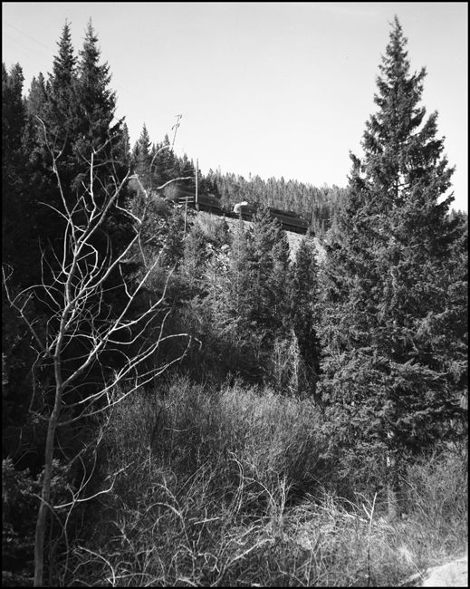 Milwaukee Road train No. 264 near Donald, MT.