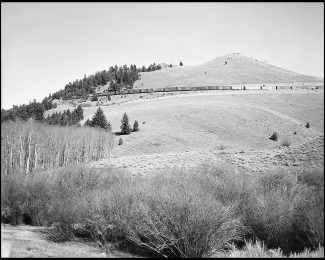 Milwaukee Road train No. 264 near Grace, MT.