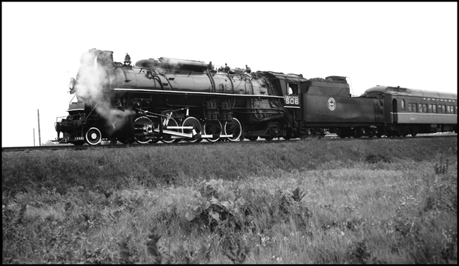 DM&IR 506 at Saganaw, MN.