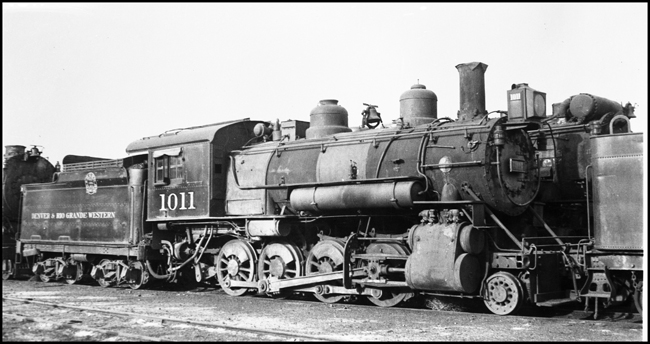 Denver & Rio Grande Western 1011 at Salt Lake City, UT.