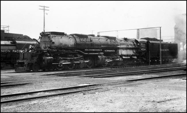 UP 4004 at Cheyenne, Wyoming