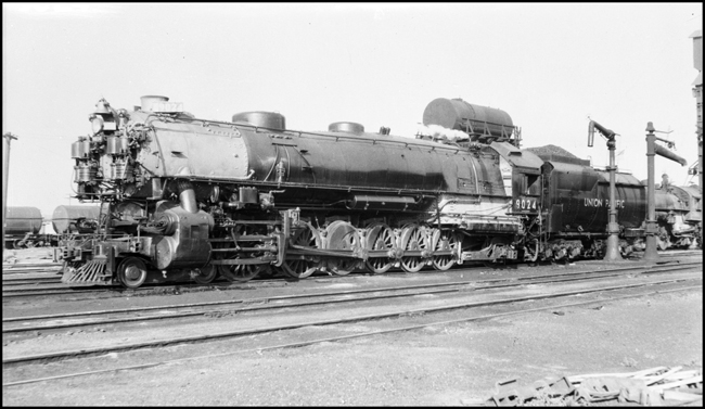 UP 9024 at Council Bluffs, Iowa.